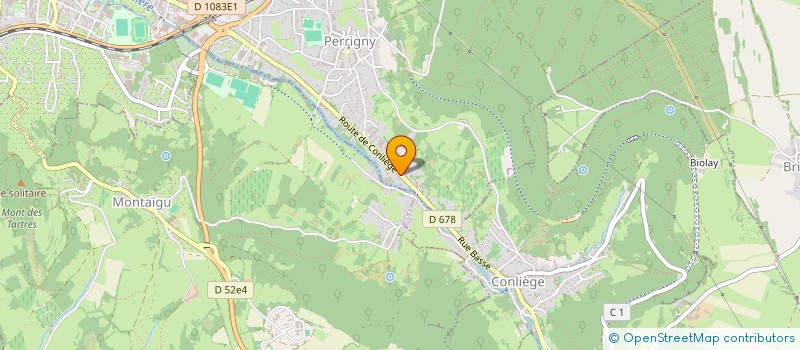 localisation de l'entreprise SAS BARRAGE LAMY PRUDENT  PERRIGNY