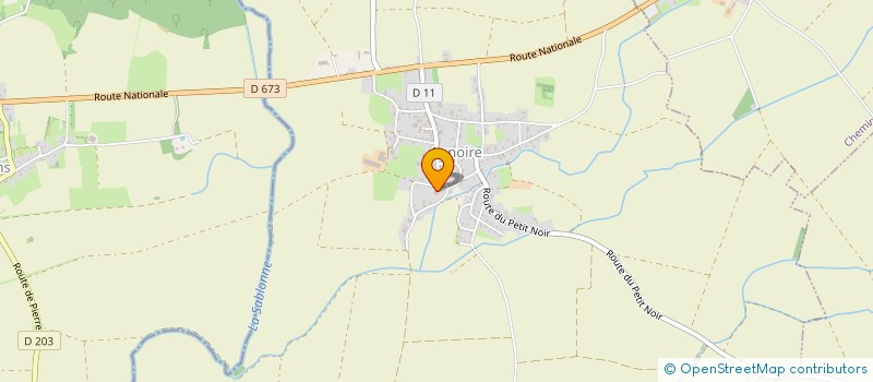 localisation de l'entreprise SAS BARRAUX  ANNOIRE