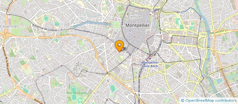 localisation de l'entreprise SAS BARRI à MONTPELLIER