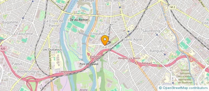 localisation de l'entreprise SAS BAT I & C à TOULOUSE