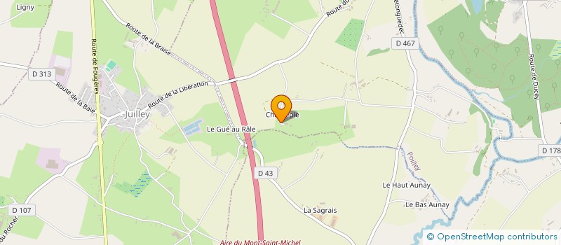 localisation de l'entreprise SAS BATELEC  POILLEY