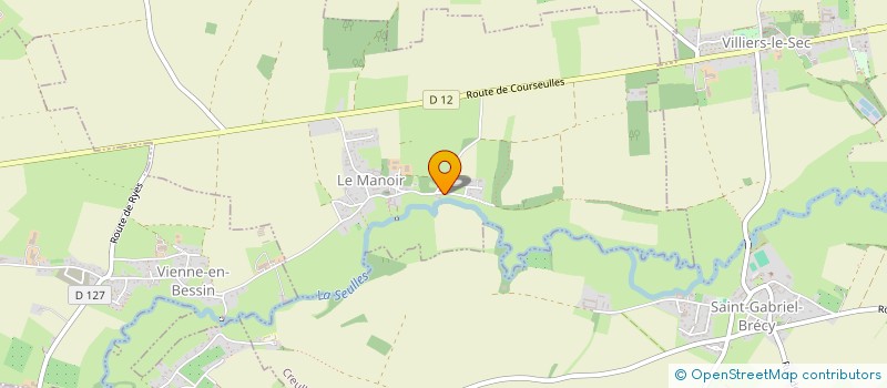 localisation de l'entreprise SAS BATI BESSIN  LE MANOIR