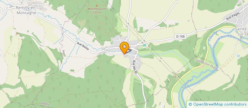 localisation de l'entreprise SAS BATI TP BOURGOGNE à AGEY