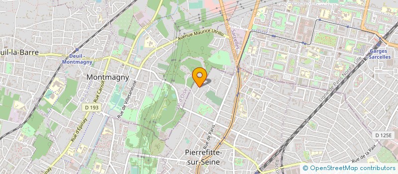 localisation de l'entreprise SAS BATIMENT à PIERREFITTE-SUR-SEINE