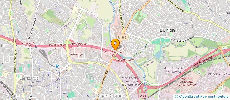 localisation de l'entreprise SAS BATIRAIL à TOULOUSE