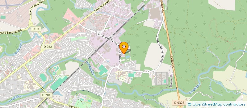 localisation de l'entreprise SAS BATTRI  MONT-DE-MARSAN