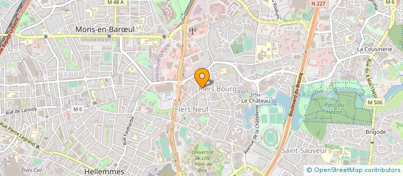 localisation de l'entreprise SAS BCR SPORTS  VILLENEUVE-D'ASCQ