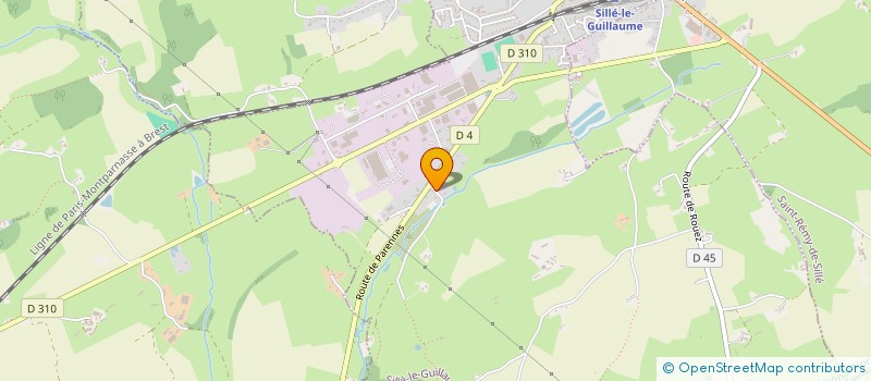 localisation de l'entreprise SAS BEAU SOLEIL  SILLE-LE-GUILLAUME