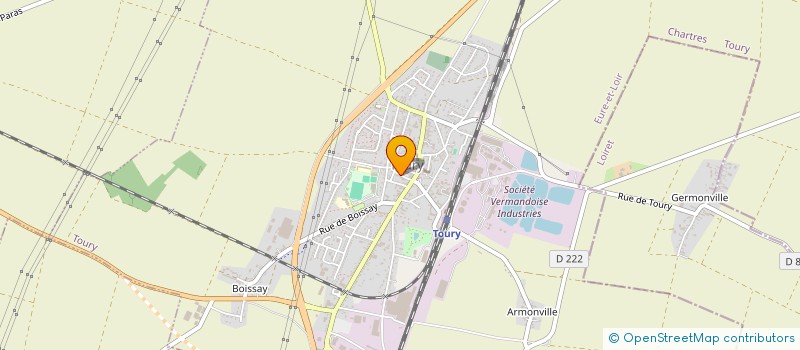 localisation de l'entreprise SAS BEAUCE TAURUS à ROUVRAY-SAINT-DENIS