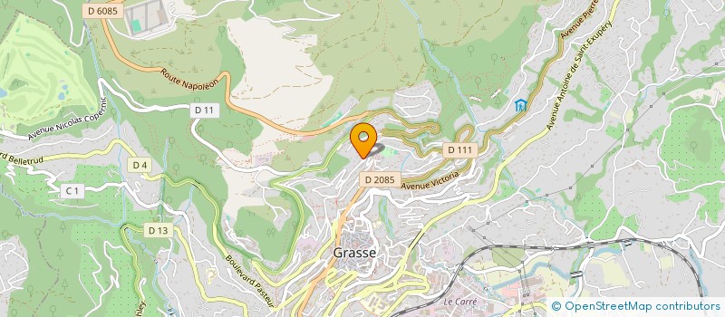 localisation de l'entreprise SAS BEDINO LOC  GRASSE