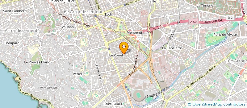 localisation de l'entreprise SAS BEITY à MARSEILLE