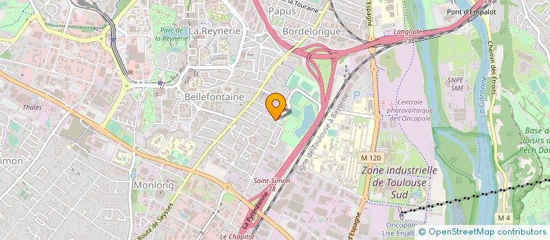 localisation de l'entreprise SAS BELHADJ à TOULOUSE