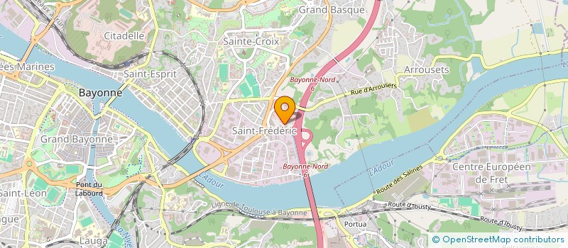 localisation de l'entreprise SAS BELLIA à BAYONNE