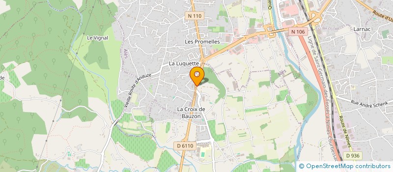 localisation de l'entreprise SAS BENOIT à SAINT-CHRISTOL-LEZ-ALES