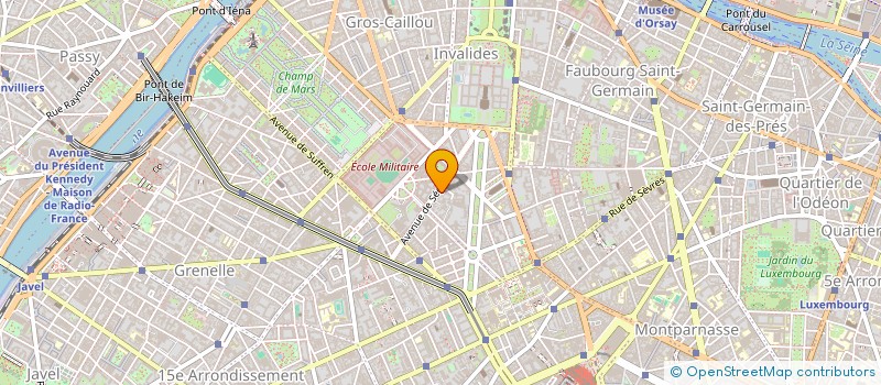 localisation de l'entreprise SAS BENZONI  PARIS