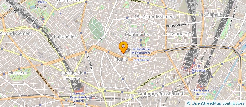 localisation de l'entreprise SAS BERNARD ZANDOTTI  PARIS