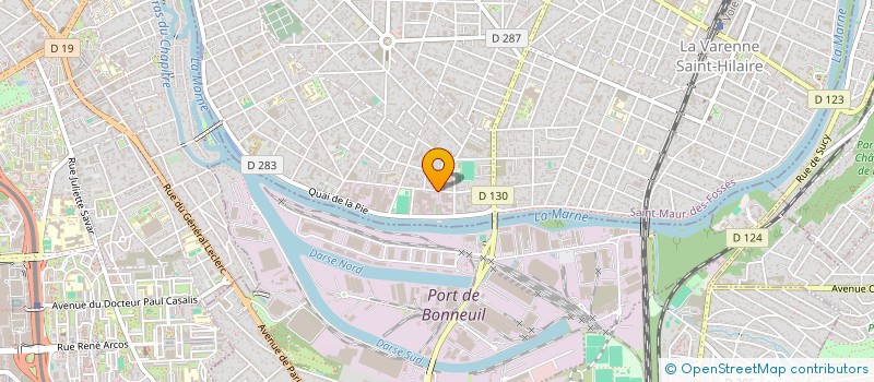 localisation de l'entreprise SAS BERNARDO à SAINT-MAUR-DES-FOSSES