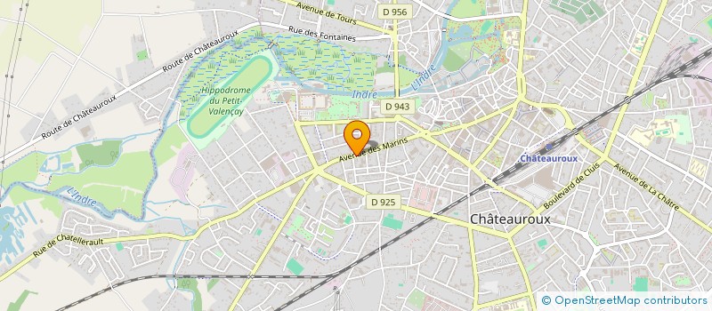 localisation de l'entreprise SAS BERRY PRESSING à CHATEAUROUX