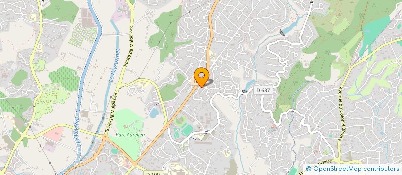 localisation de l'entreprise SAS BERSAN à FREJUS