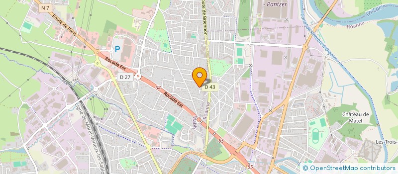localisation de l'entreprise SAS BERTHIER à MABLY