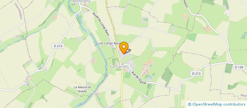 localisation de l'entreprise SAS BERTRAND QUESNOT à THUE ET MUE