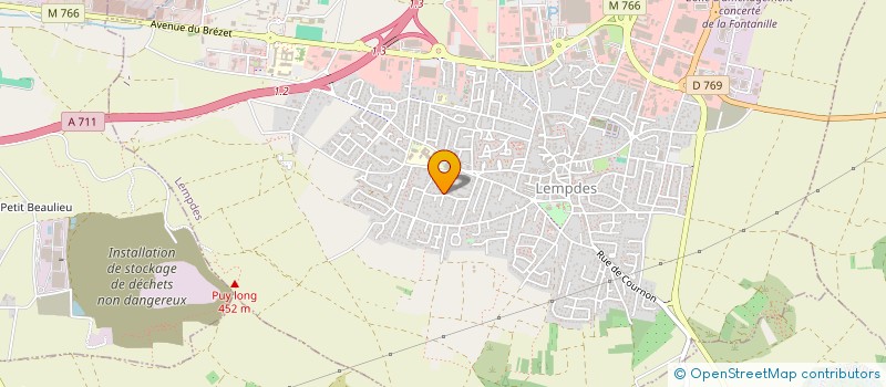 localisation de l'entreprise SAS BEST SOLUTION  CLERMONT-FERRAND