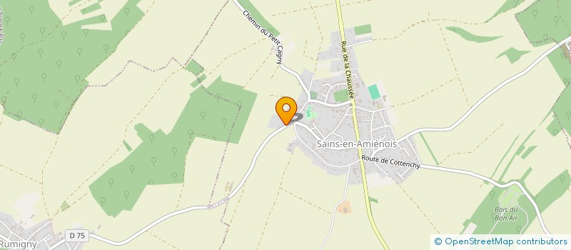 localisation de l'entreprise SAS BEYAERT  SAINS-EN-AMIENOIS