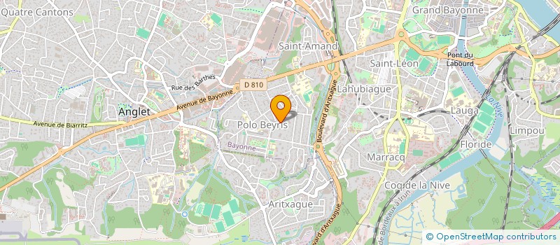 localisation de l'entreprise SAS BEYRIS à BAYONNE