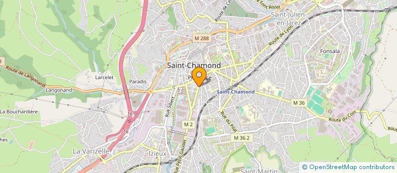 localisation de l'entreprise SAS BGC à SAINT-CHAMOND