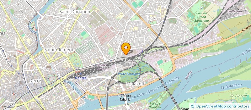 localisation de l'entreprise SAS BIBLIOSSIMO à NANTES