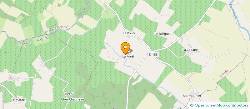 localisation de l'entreprise SAS BILLAUD FELIX à BREVILLE