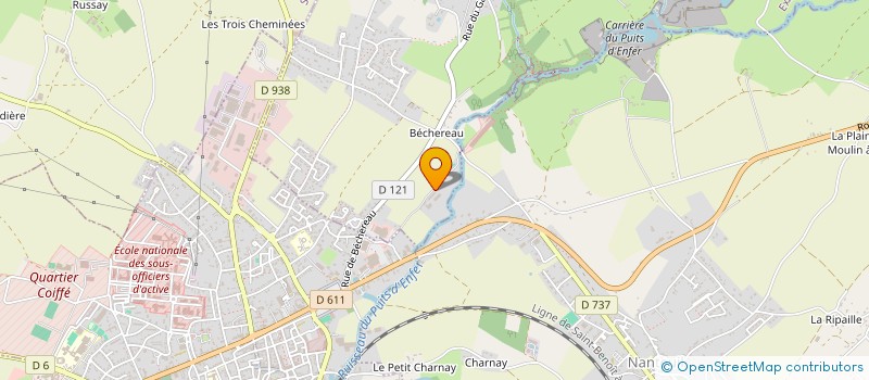 localisation de l'entreprise SAS BILLEROT PERE ET FILS  EXIREUIL