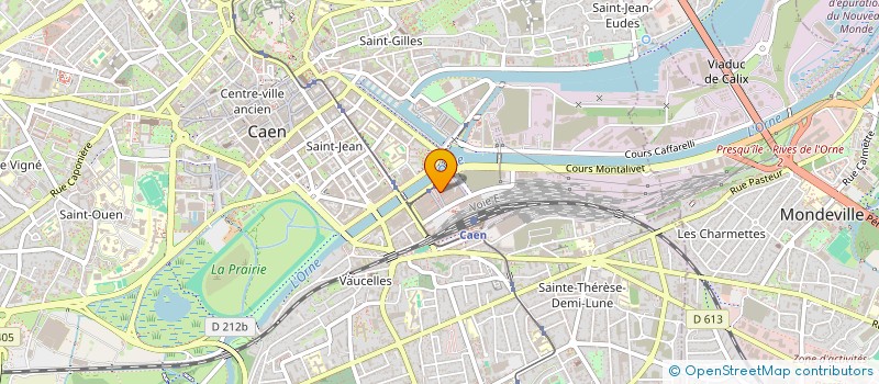 localisation de l'entreprise SAS BILLES HAPPY CAEN à CAEN