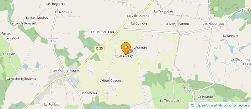 localisation de l'entreprise SAS BIOGAZ-IFF à IFFENDIC