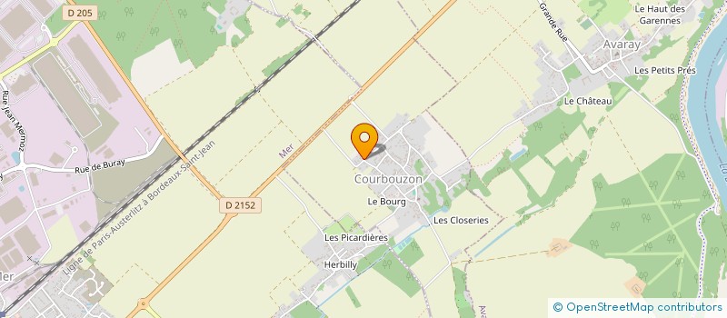 localisation de l'entreprise SAS BIOGAZMER à COURBOUZON