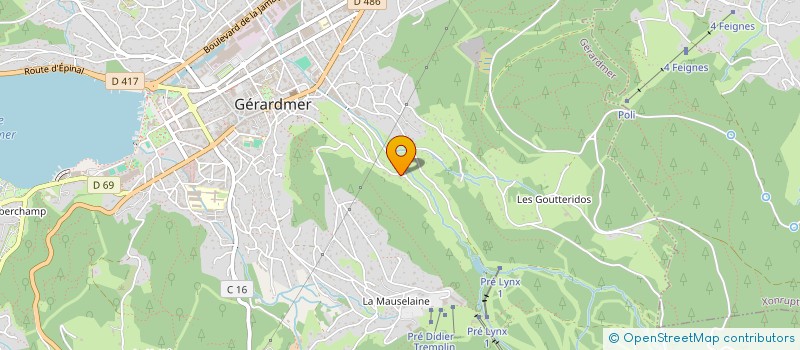 localisation de l'entreprise SAS BISCUITERIE DES LACS à GERARDMER