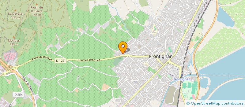 localisation de l'entreprise SAS BIZDEV CONSULTANTS à FRONTIGNAN