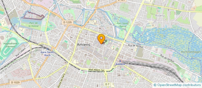 localisation de l'entreprise SAS BJ2 à AMIENS