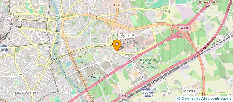 localisation de l'entreprise SAS BKOME à MONTPELLIER