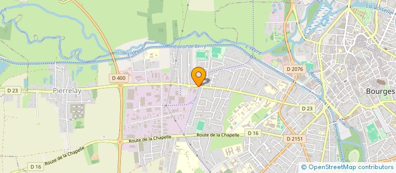 localisation de l'entreprise SAS BLM 18  BOURGES