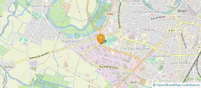 localisation de l'entreprise SAS BLOOMING COACHING à NIORT