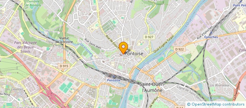localisation de l'entreprise SAS BLR à ANDRESY