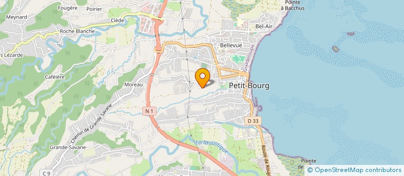 localisation de l'entreprise SAS BLS CONSTRUCTION à PETIT-BOURG
