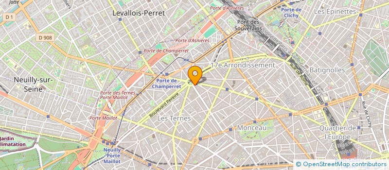 localisation de l'entreprise SAS BLUE VELVET HOLDING  PARIS