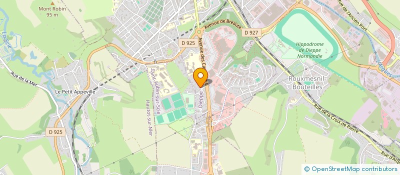 localisation de l'entreprise SAS BMB PROJETS  DIEPPE