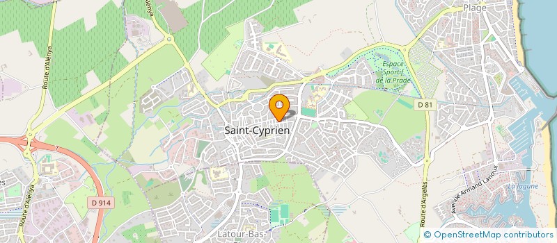 localisation de l'entreprise SAS BMCR à SAINT-CYPRIEN