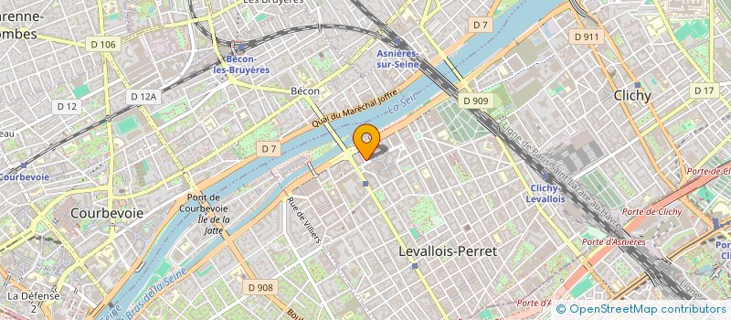 localisation de l'entreprise SAS BNLS à LEVALLOIS-PERRET