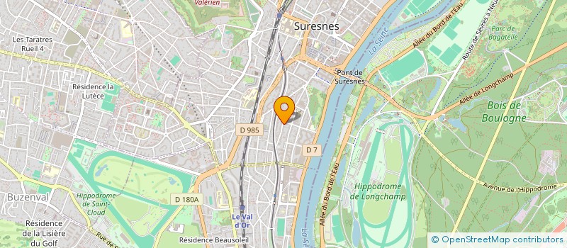 localisation de l'entreprise SAS BOCHOUX à SURESNES