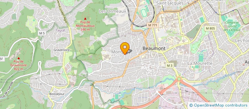 localisation de l'entreprise SAS BODIAL  BEAUMONT