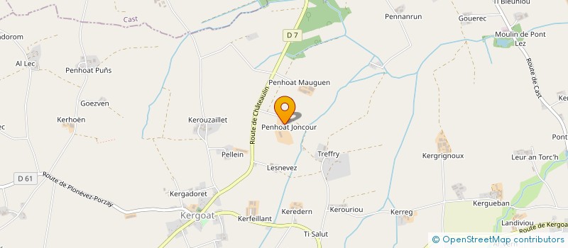 localisation de l'entreprise SAS BOETE  QUEMENEVEN